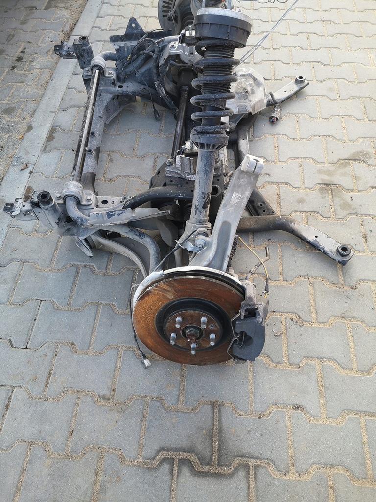 фото №5, Jaguar f pace поворотный кулак перед амортизационная стойка рычаги