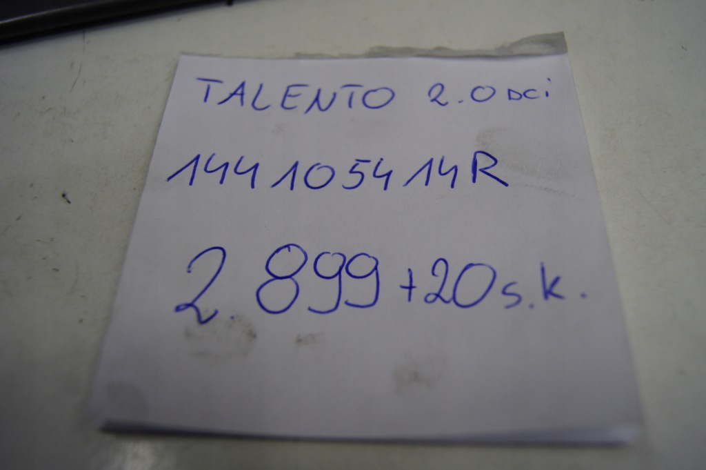 фото №9, Турбина turbo турбонагнетатель 2.0 dci talento