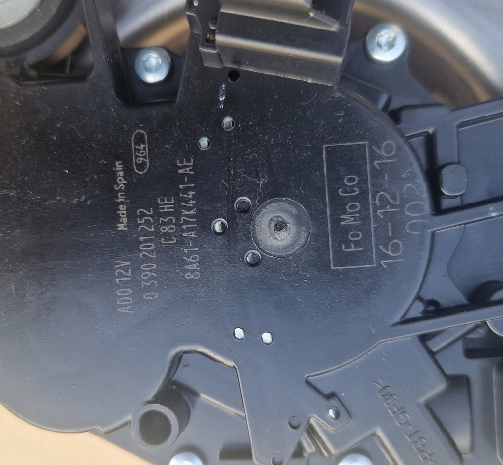 фото №5, Ford fiesta mk7 vii моторчик задній двірники