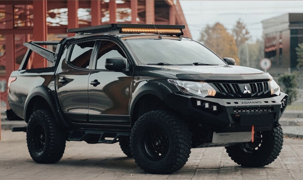 фото №9, Бампер передній 4x4 offroad mitsubishi l200 2015-2019