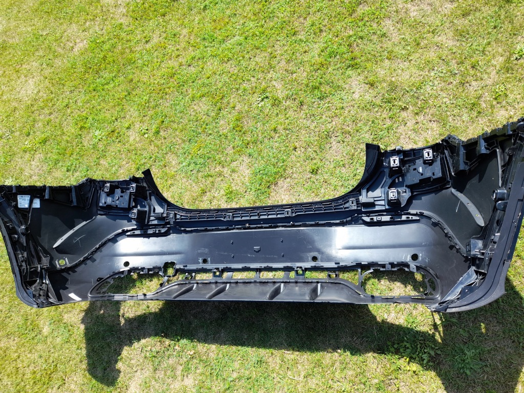 Задняя крышка багажника + бампер amg mercedes gle w167 167 купе czarna оригинал  cała с Разборки