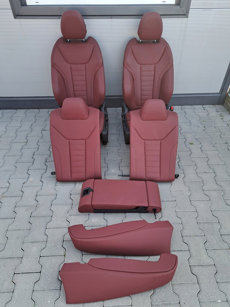 фото №5, Сиденья заднее сиденье обивка bmw g22 комплект оригинал anglik