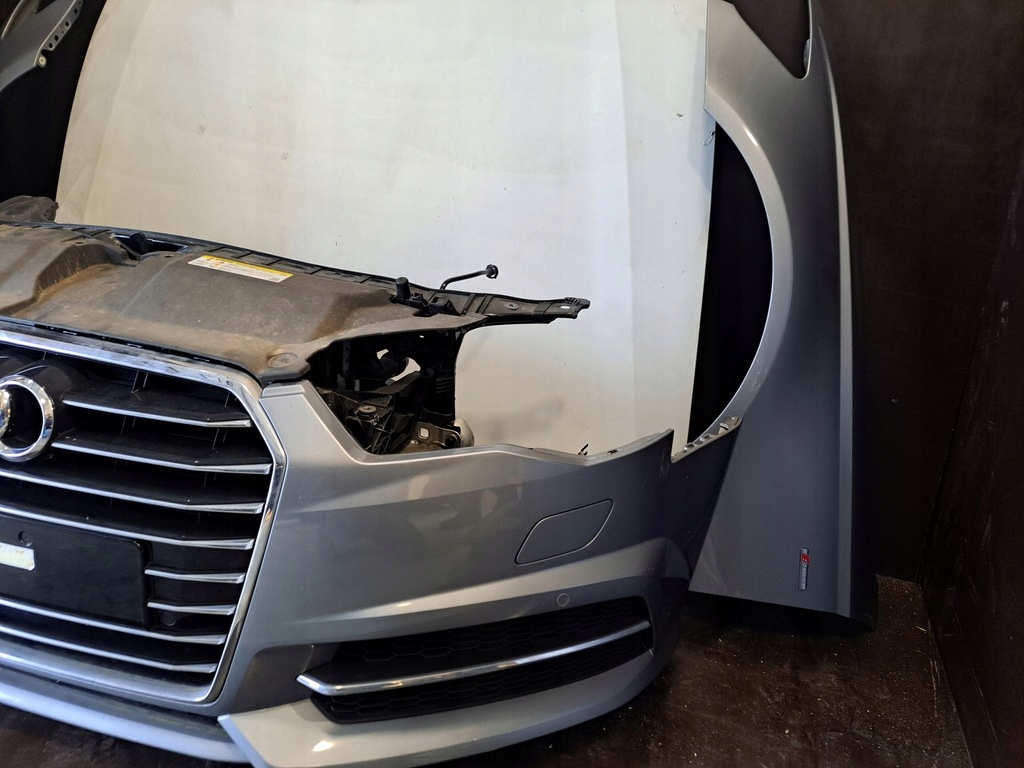 фото №10, Audi a6 c7 4g kompletny перед капот бампер радіатор ксенон led lx7p