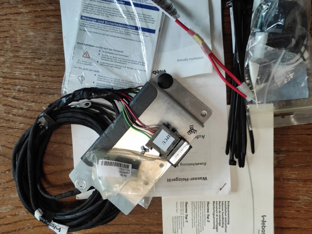 Rozbudowa webasto citroen jumpy fiat scudo peugeot expert od2007 1313103c Недорого