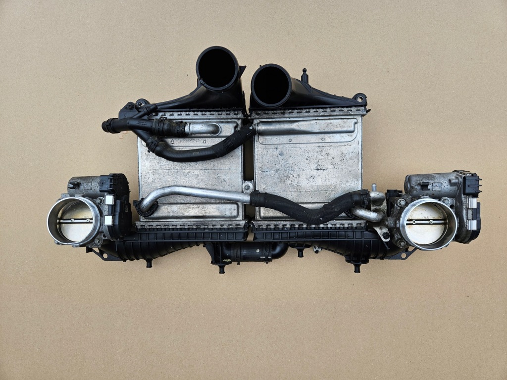 Купить Радиатор интеркулер дроссельная заслонка mercedes amg sl r232 sl 55 sl 63 4.0 v8