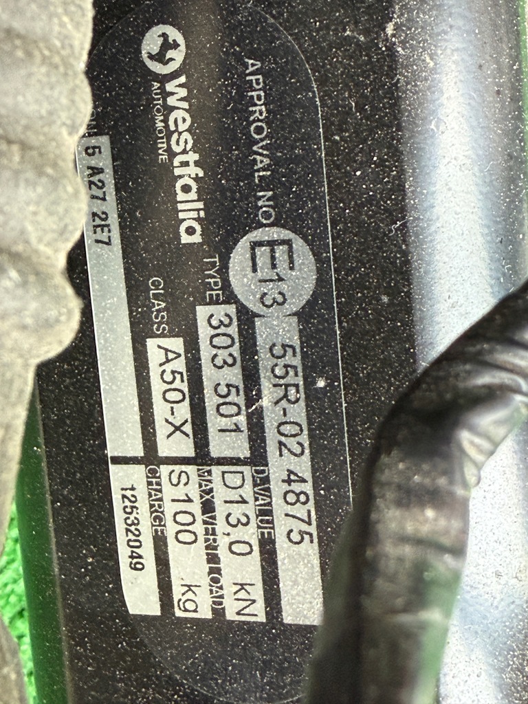 фото №5, Hak буксировочный электрический балка задняя bmw x3 g45 5a272e7