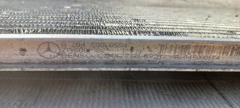 фото №12, Радиатор кондиционера 1,8b c-klasa mercedes w204