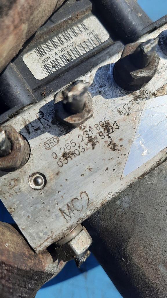 фото №4, Насос abs 0265231806 fiat stilo 1.4b 05r