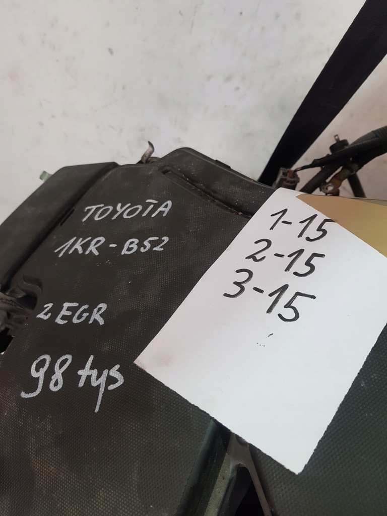 фото №10, Двигатель 1kr-b52 с egr peugeot citroen toyota 1.0 b 1krb52