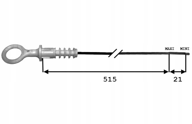 фото №1, Щуп щуп масла do vw fox lupo polo