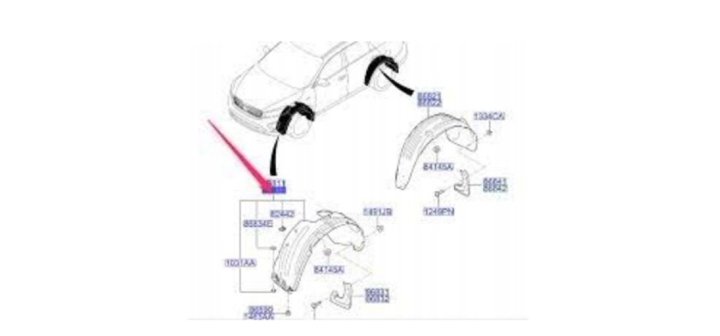 фото №1, Підкрилок передні перед праве lub ліва kia sorento 2017- nowe korea