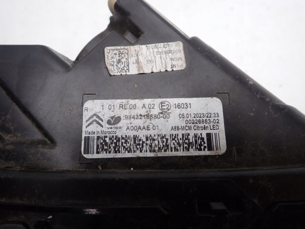 фото №5, Citroen c3 aircross lift 21- противотуманная фара led правый передний перед