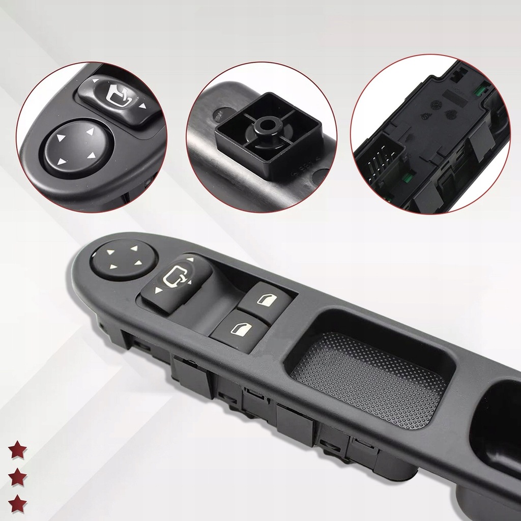 фото №7, Панель переключатель управление окон peugeot 207 06