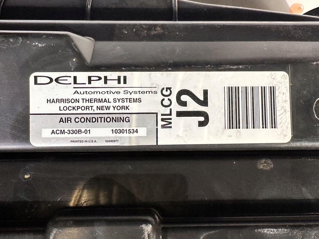 фото №10, Обігрівач повітря комплектна повітродувка chevrolet corvette c5 1997 - 2004