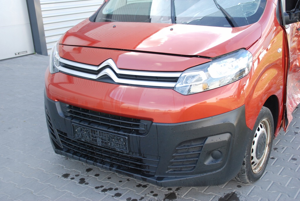 фото №11, Citroen jumpy iii бампер передний решётка радиатора 2018 идеальное состояние