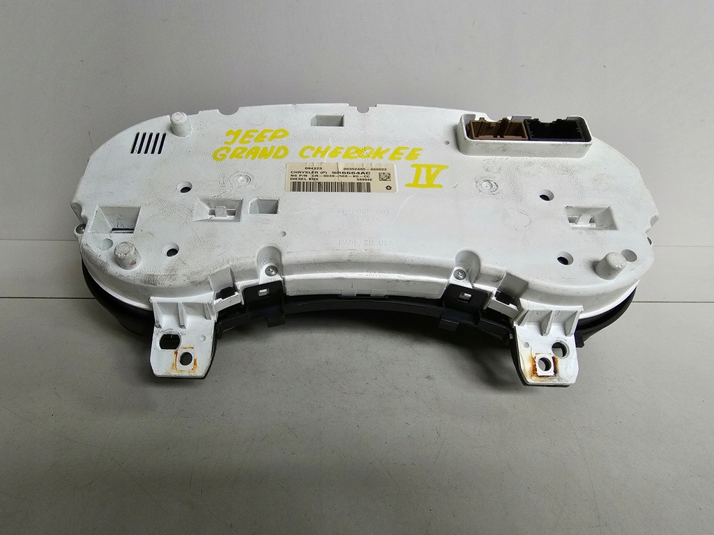 фото №8, Лічильник прилади дисплей jeep grand cherokee iv wk2 56046664ac europa