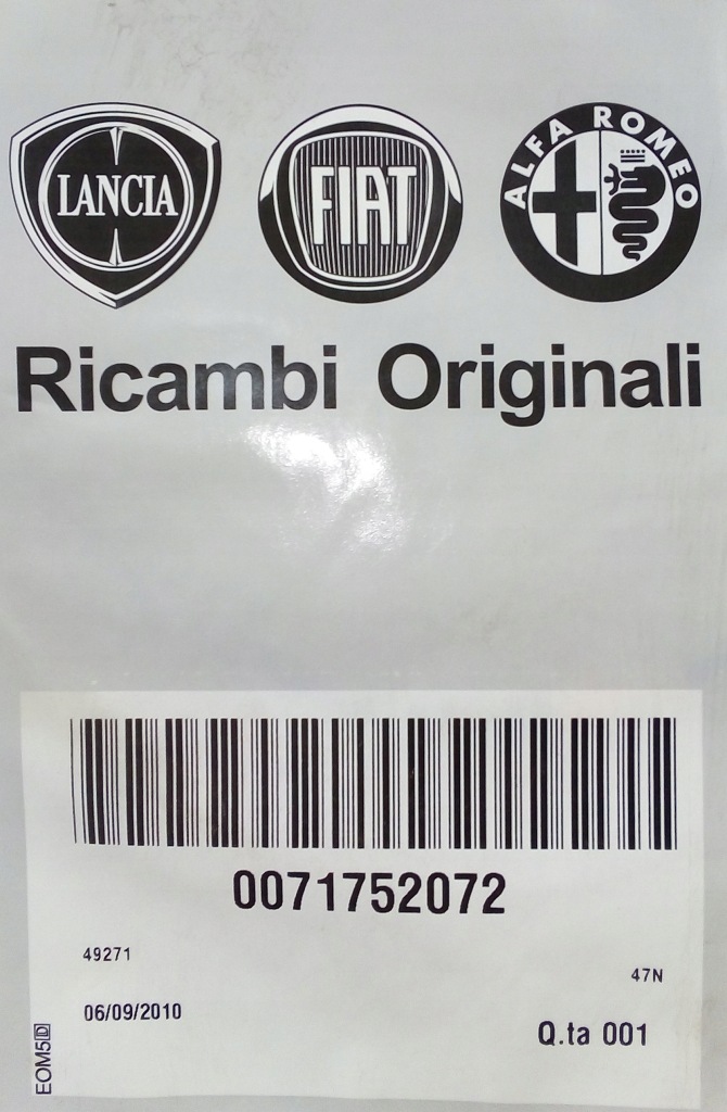 фото №3, Оригинал датчик сиденье 71752072 alfa romeo mito