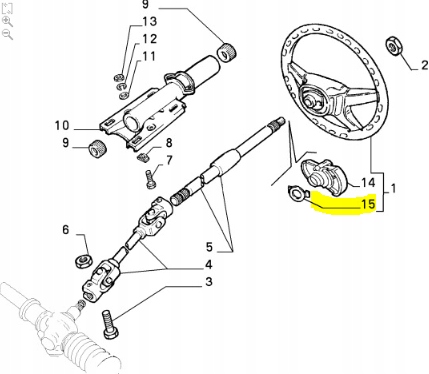 фото №6, Хомут редуктор рулевого fiat uno 7729948