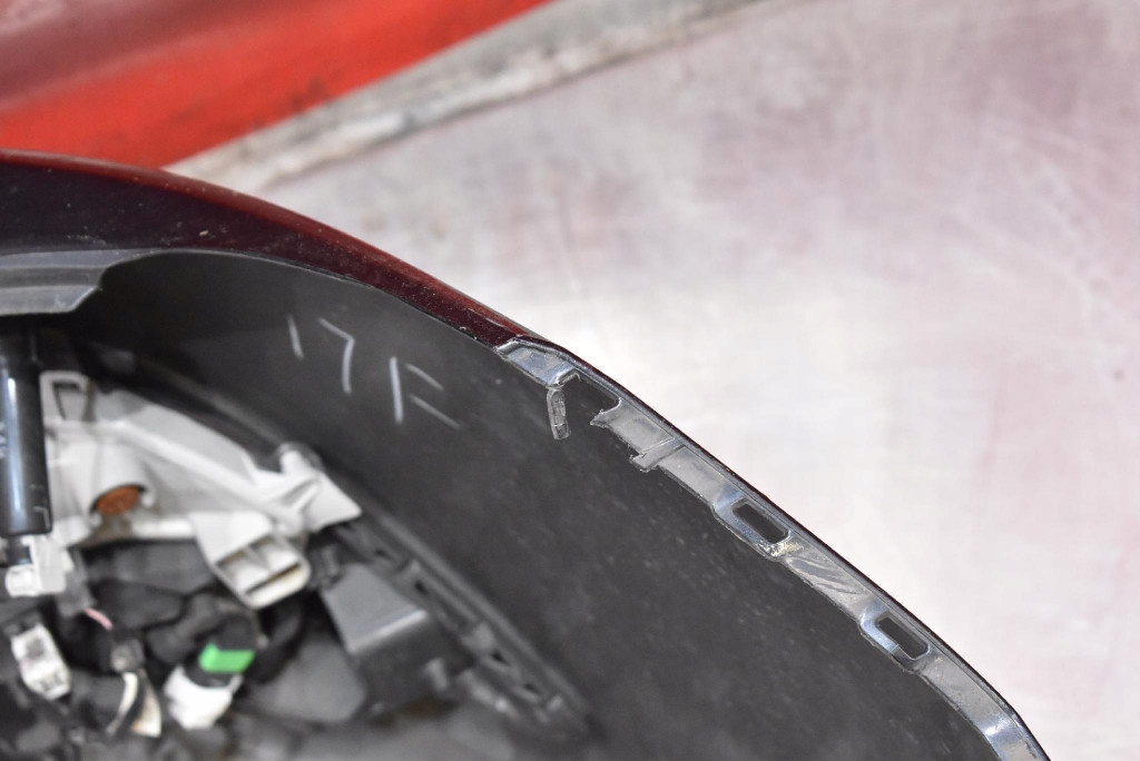 фото №16, Бампер перед передній granatowy решітка радіатора mazda 3 3 iii bm 13-16