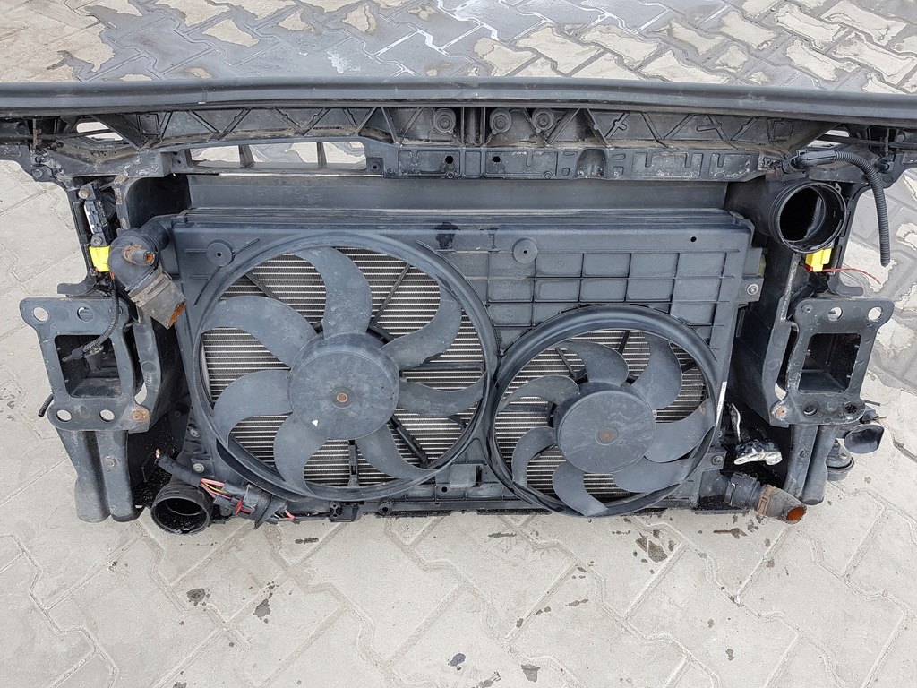 фото №6, Audi a3 8p lift 08r- 1.9 tdi pas передній радіатор