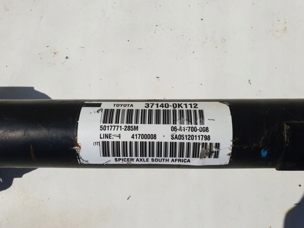 фото №5, Toyota hilux viii 2.4 wał приводной