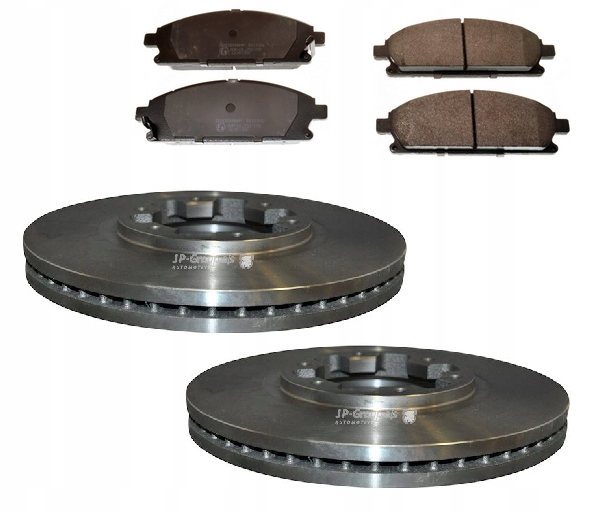 фото №1, Тормозные диски тормозные колодки nissan pathfinder r50 1998-2005 перед kpl 300mm
