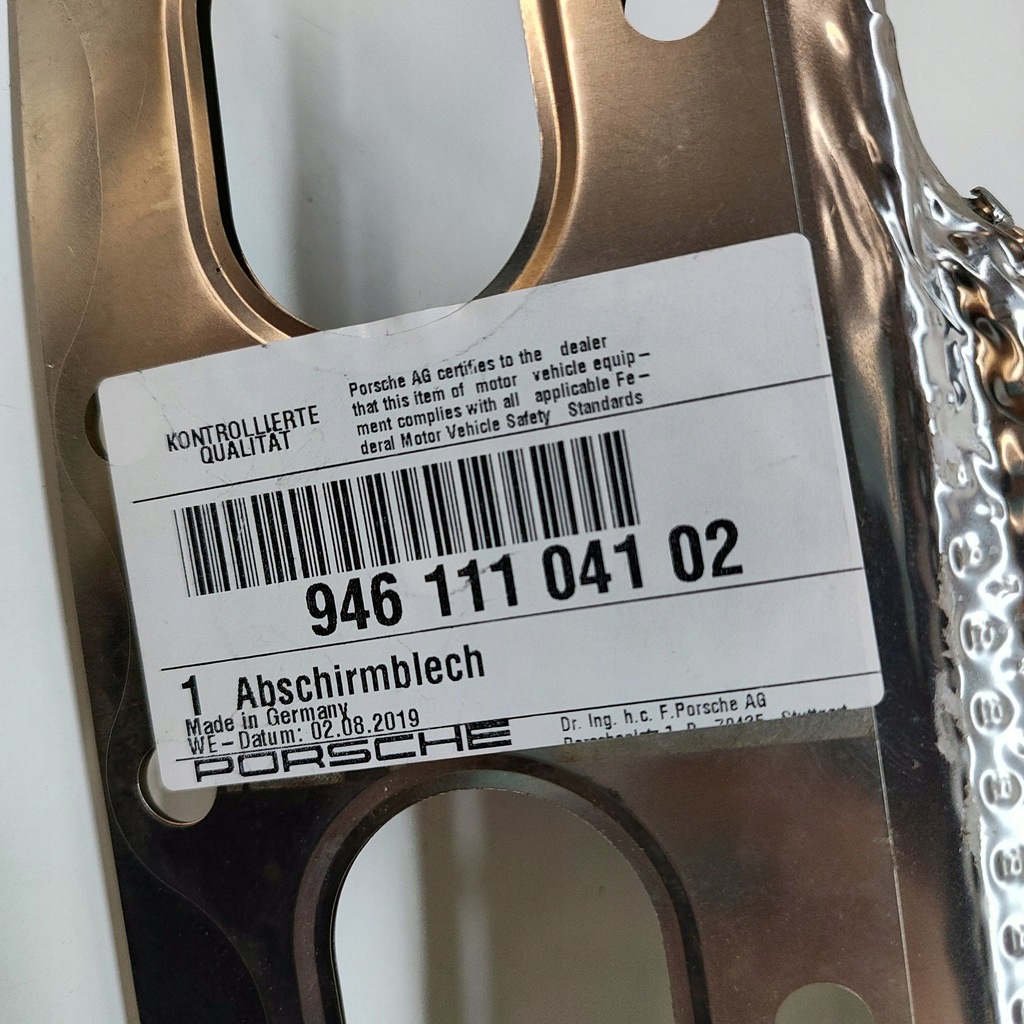 фото №8, Porsche panamera 970 2012 захист теплова відсік двигуна