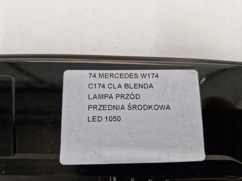 Купить Mercedes w174 c174 cla накладка лампа перед передняя средняя led