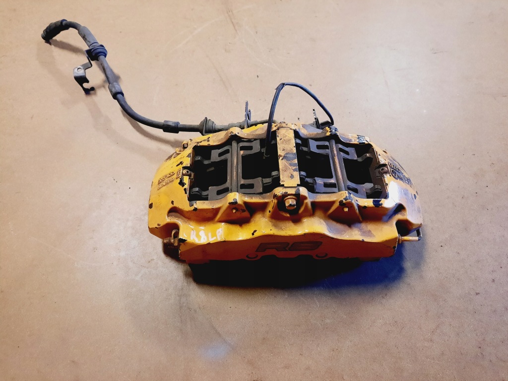 фото №1, Audi r8 2008r kompletny суппорт тормозной левый передний перед 420615105a