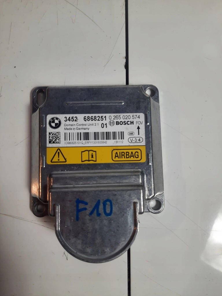 фото №1, Bmw f10 f11 модуль датчик подушка безпеки 6868251
