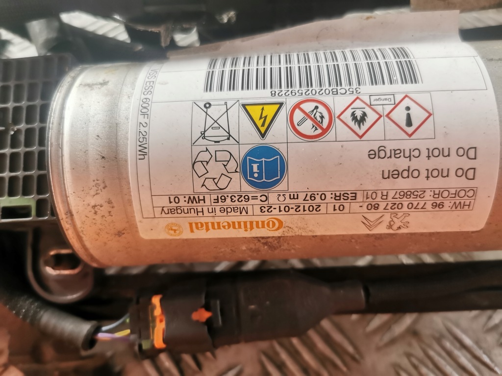 фото №4, Модуль система запуск стоп citroen ds4 оригінальний номер 9677002780