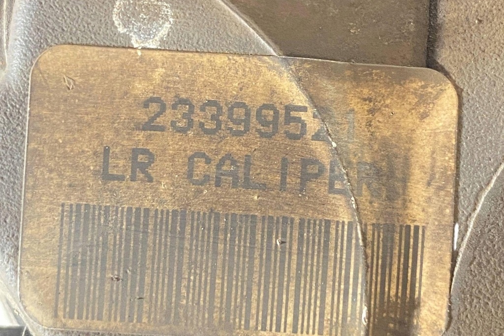 фото №7, Супорт гальмівний задній лівий chevrolet camaro 23399521 6.2l бензиновий 2021