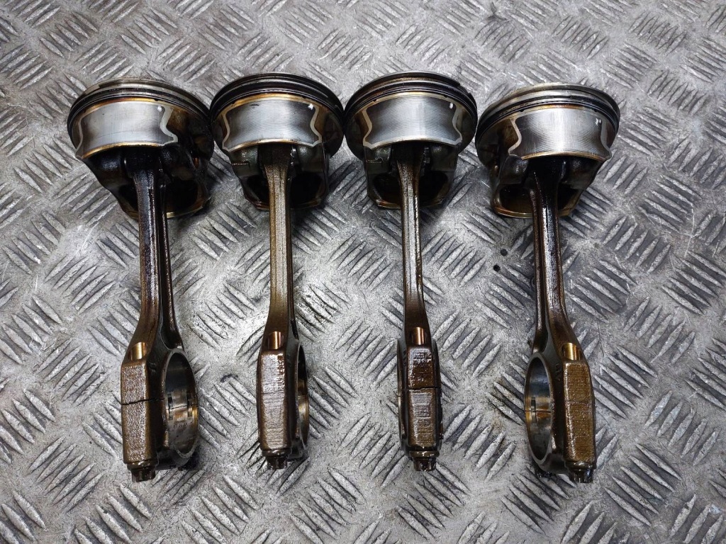 фото №1, Поршень + шатун комплект bmw e46 1.8 16v n42