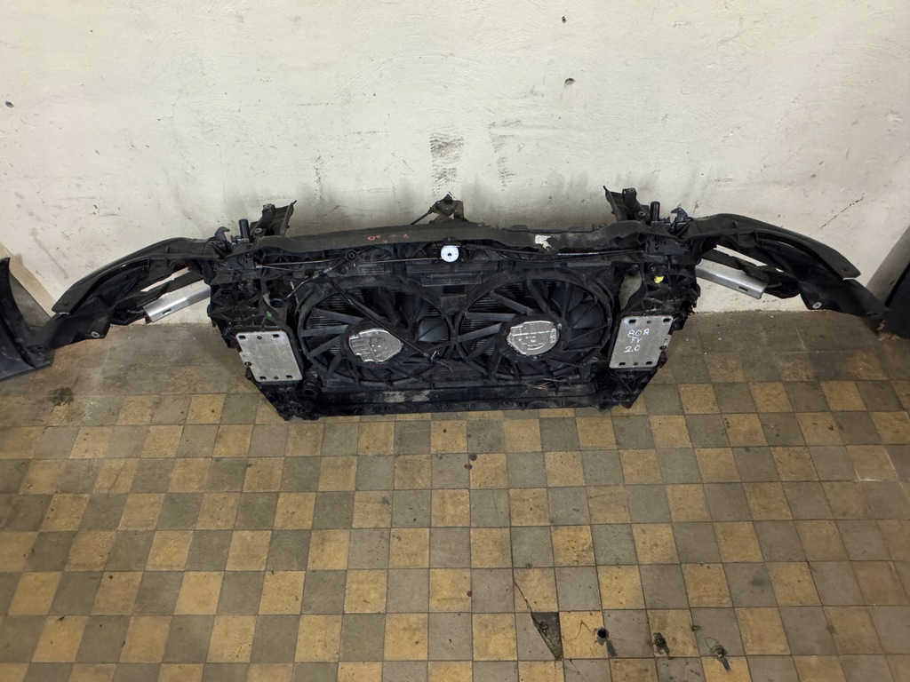 фото №9, Audi q5 fy 80a 2.0 tdi pas перед передній радіатор комплект 2 вентилятори