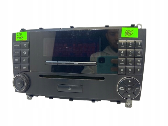 фото №1, Mercedes clk w209 радіо cd a2098700989