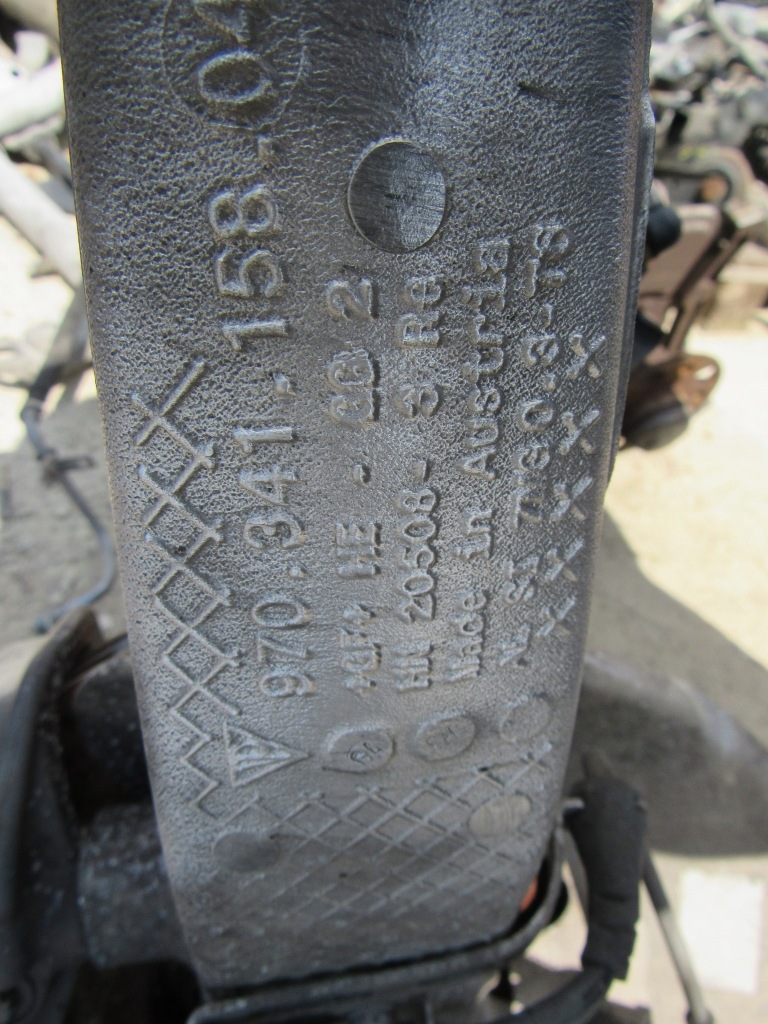 фото №11, Porsche panamera 970 повний підвіска перед