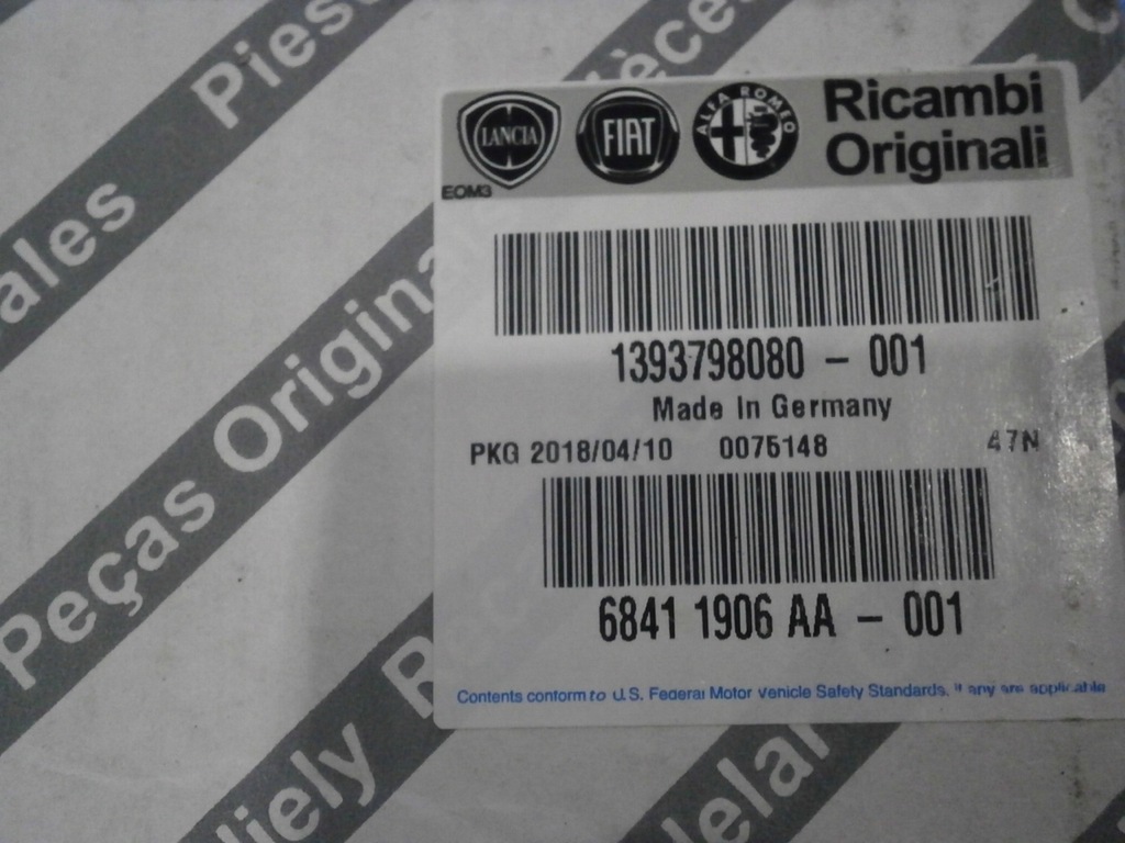 фото №5, Новий оригінальний замок fiat ducato 1393798080