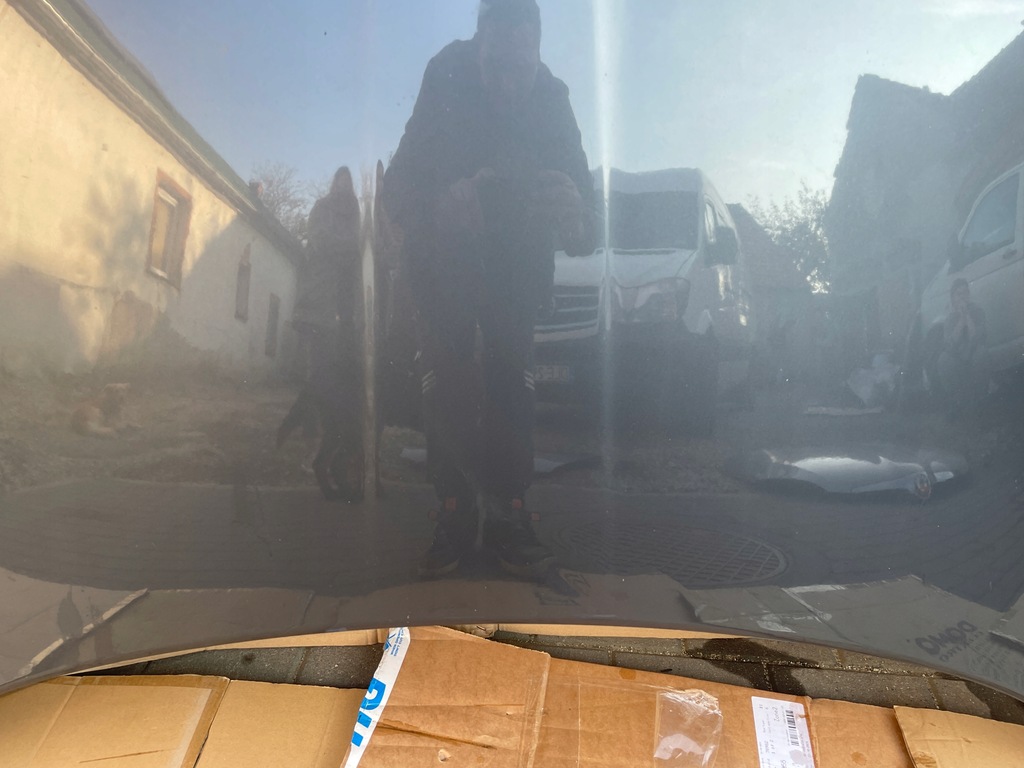 фото №8, Капот крышка перед skoda fabia ii roomster 9153 lf8j 07-09r ori oem