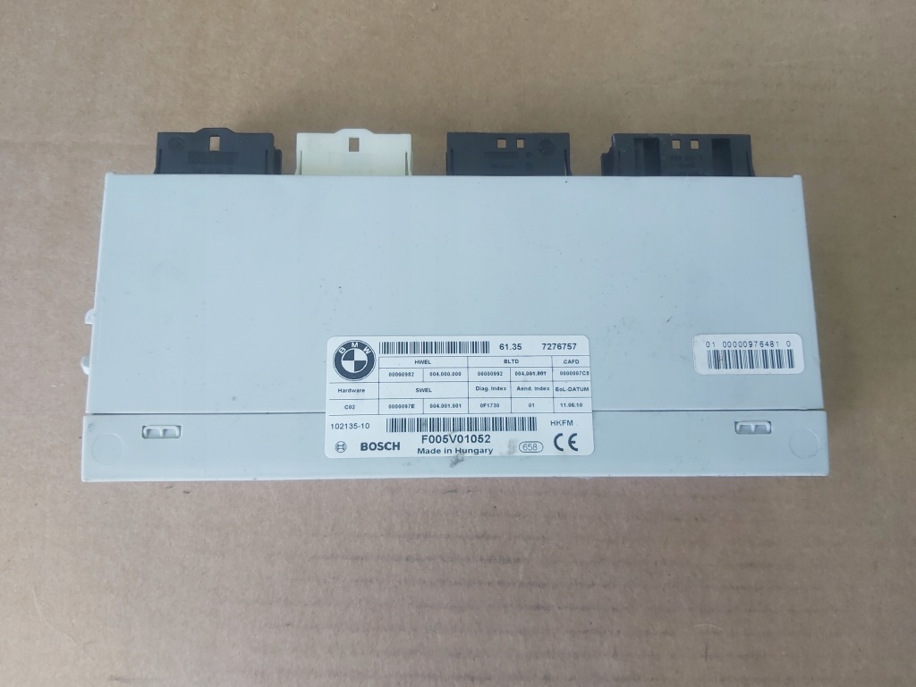 Купить Модуль блок управления задний крышки 7276757 bmw f11