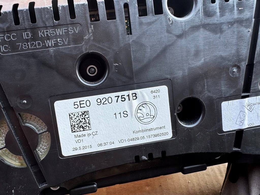 фото №5, Счетчик приборы skoda octavia iii 5e0920751b