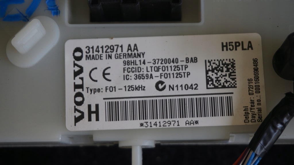 фото №2, Модуль cem bsi volvo s80 ii v70 iii xc70 ii 2016 rok