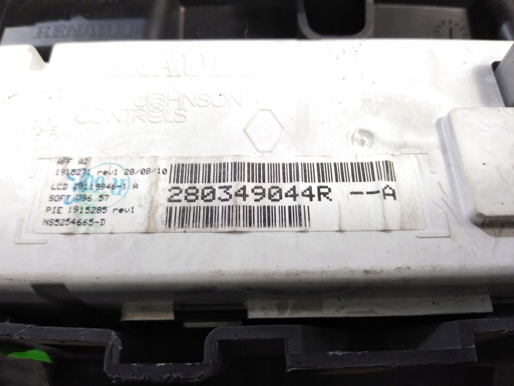 фото №6, Дисплей renault megane iii 280349044r