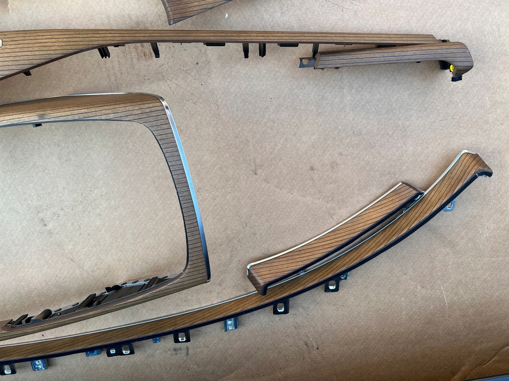 фото №8, Audi a7 c7 4g накладки декори декоративні nussbaum beaufort kb4 drewno jachtowe