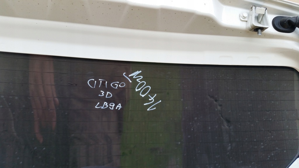 фото №10, Крышка багажника багажника задняя skoda citigo 3d lb9a