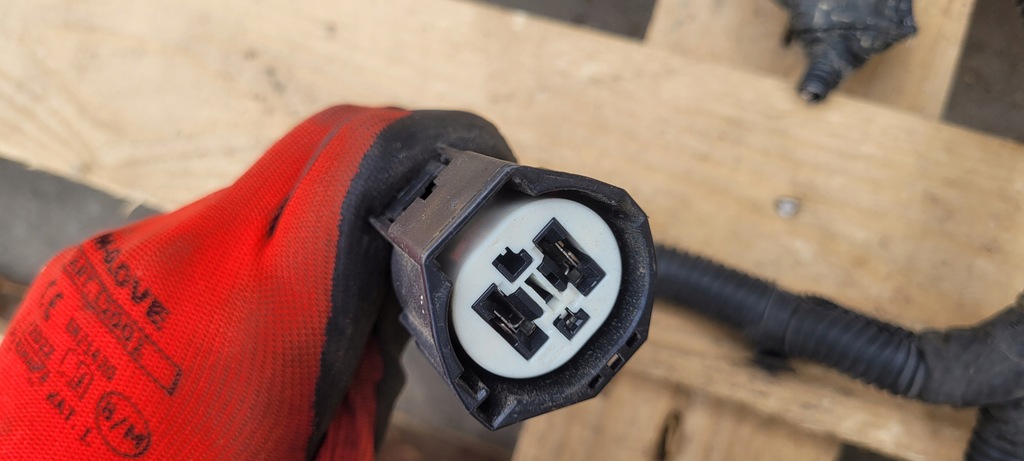 фото №11, Jeep wrangler jk електропроводка джгут поперечина колодка штекер перед