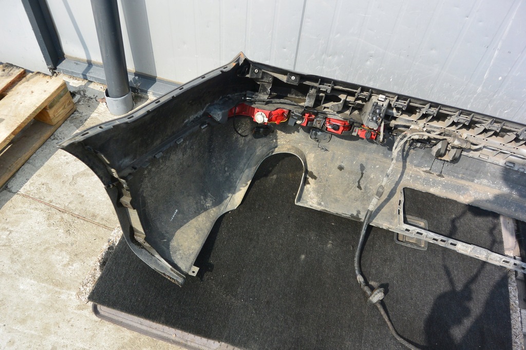 фото №14, Audi q7 4l 06-10 бампер задня pdc комплект lz5q