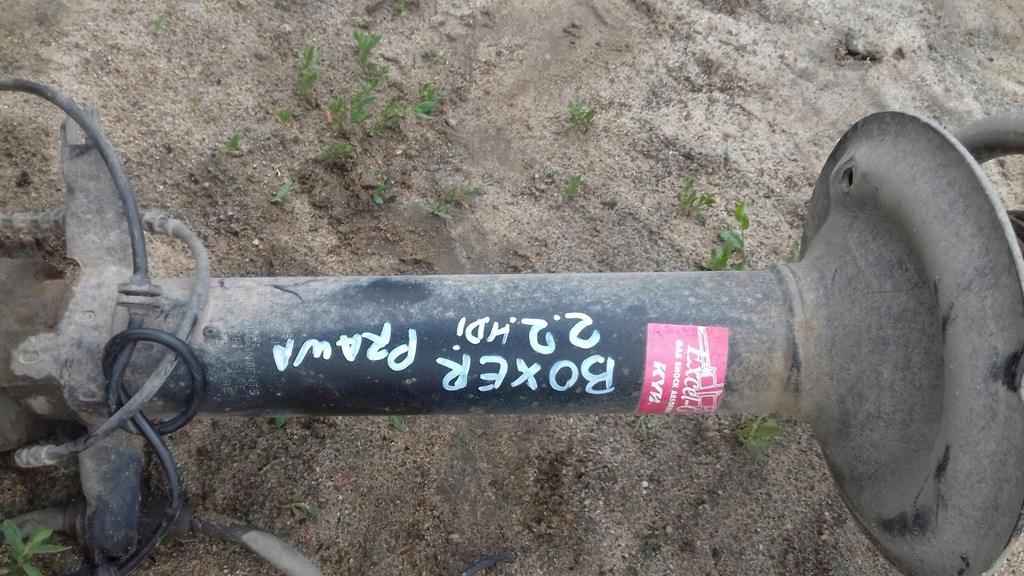 фото №10, Амортизационная стойка поворотный кулак правая peugeot boxer ii 2.2hdi