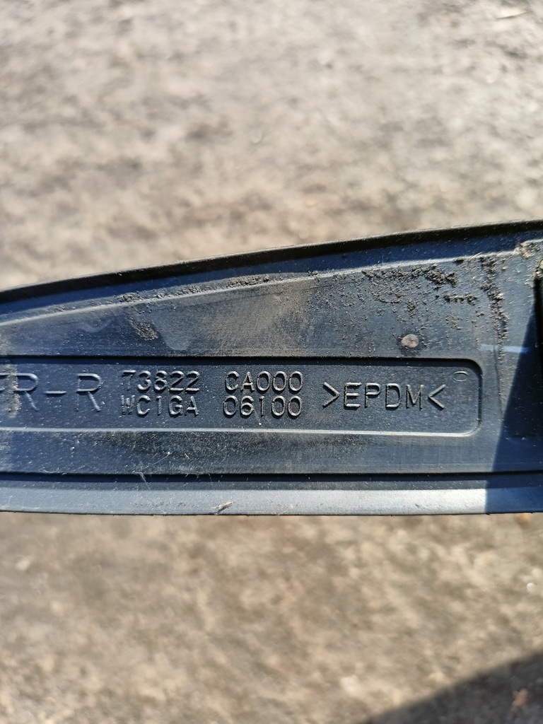 фото №7, Рейлинг крышный правый nissan murano z50 хром