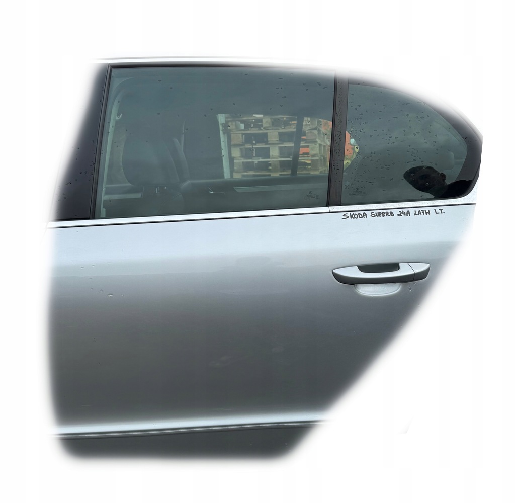 фото №1, Skoda superb ii lift дверь левый задняя левая задние la7w