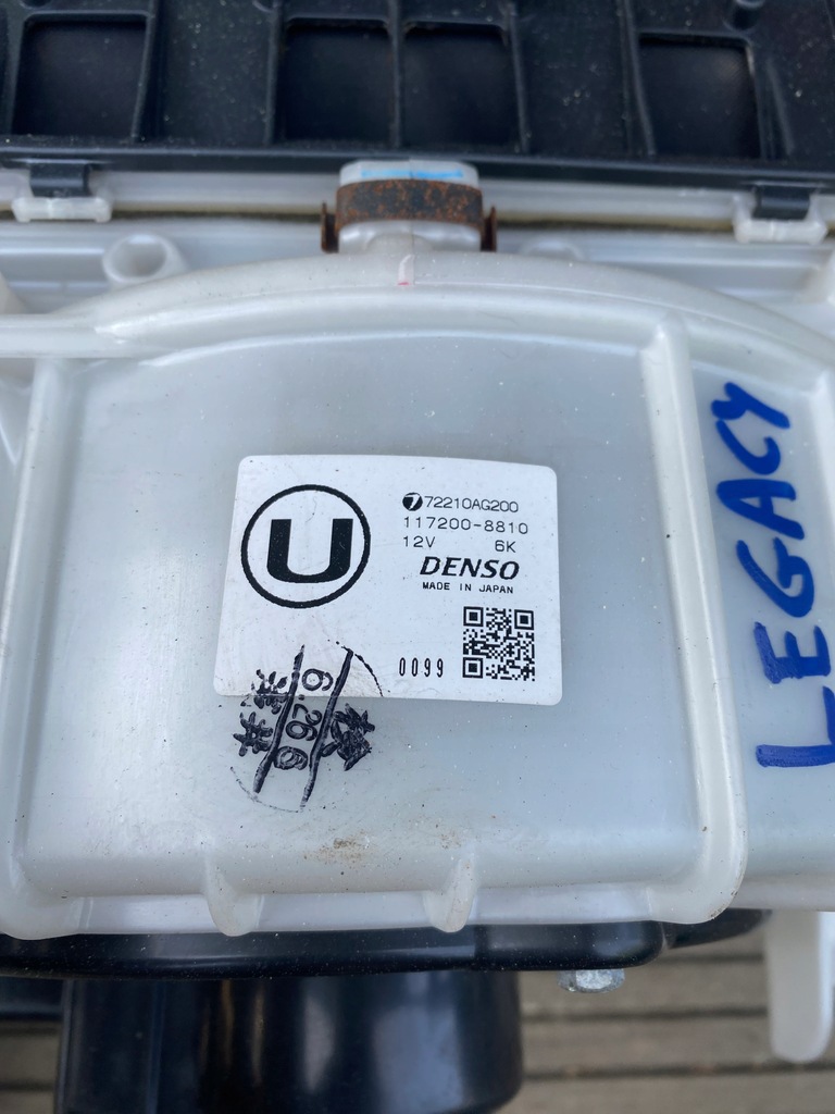 фото №6, Subaru legacy iv lift обігрівач 117200-8810